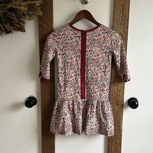 Matilda Jane Floral Dress Girls Size 8 EUC